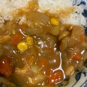 子供大好き　コーンカレー